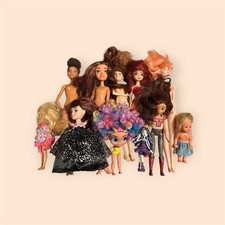 Mixed Doll Bundle Fashion Small Play Dolls Various Brands