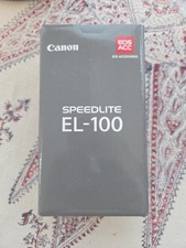 Canon Speedlite EL-100 Compact On-Camera Flash Black
