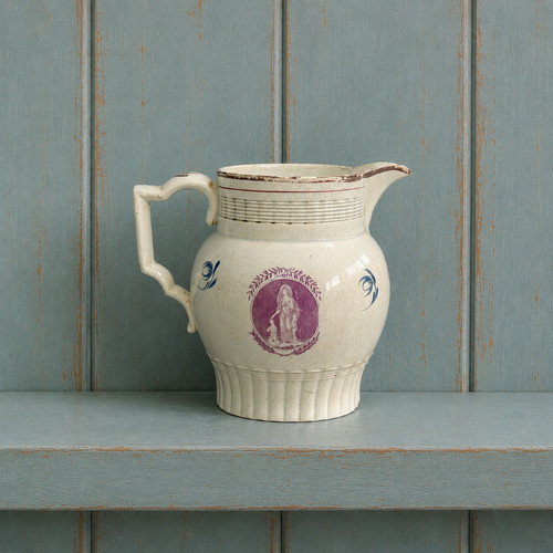 19th century pearlware jug - 19th,