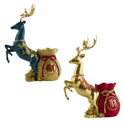 Deer statue table ornament - deer,