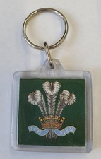 Acrylic Military Key Ring Royal Regiment Of Wales