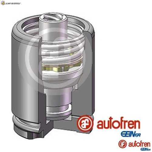 Piston brake caliper - piston,