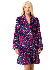 Womens Animal Print Fleece