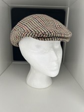 Countryside Classic By Georgia Rianne Brown Check Tweed Flat Cap 54cm