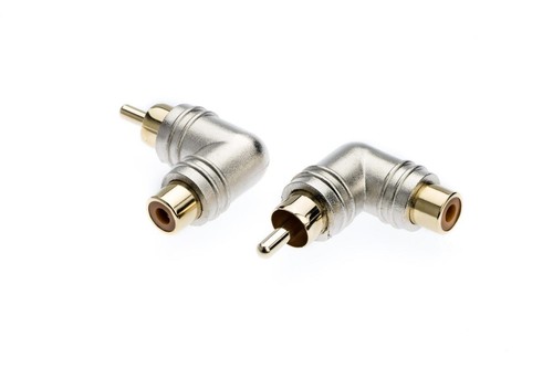 Rca phono adaptor - phono, angle