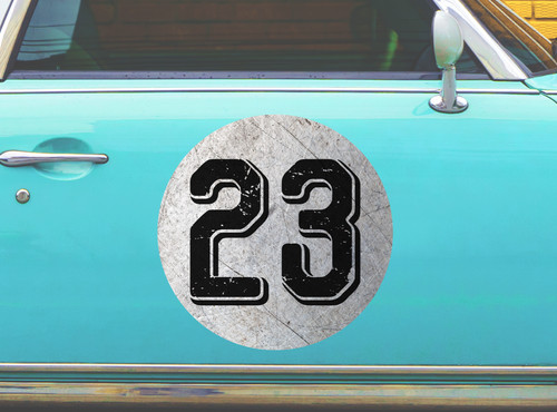Large classic retro oval - 2,