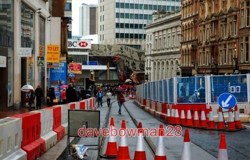 Photo new tram track - tram, (2)