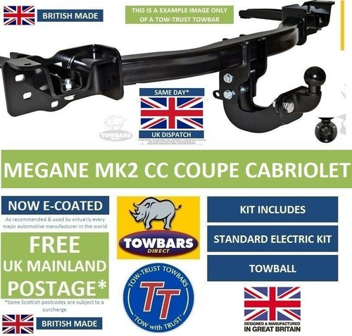Towbar for renault megane - towbar,