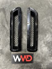 MITSUBISHI LANCER EVO 8 Bumper Grills Vents Mesh Cover Pair Black Very Rare