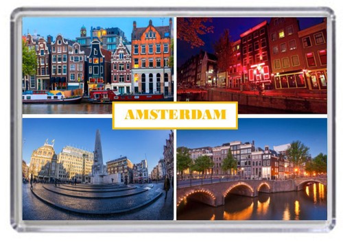 Amsterdam fridge magnet - amsterdam, #3