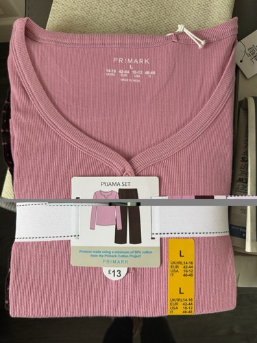 Primark pink cotton - primark,