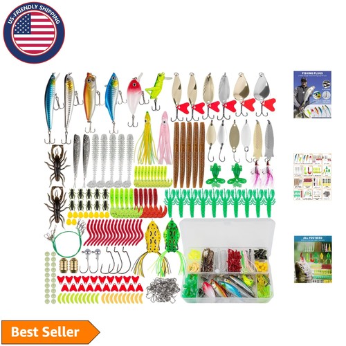 Piece fishing lures kit in - kit,