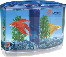 Penn-Plax Twin Betta Bow-Front