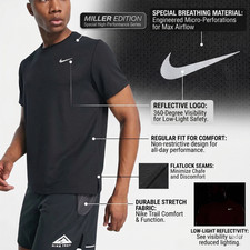 Nike T Shirt Mens Black