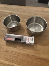 Tefal Ingenio Stainless Steel Sauce Pans Induction 1.6ltr & 2.1ltr used once 