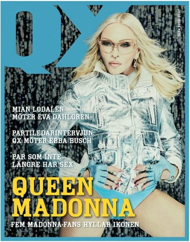 Madonna sweden magazine - madonna,