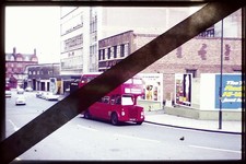 Original 35mm bus slide Midland Red D7 #4405 Birmingham 16/9/70