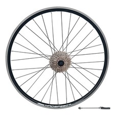QR 700c 28" (ETRTO 622x19) Hybrid Bike REAR Wheel 7/8/9/10 Speed Rim/Disc Brake