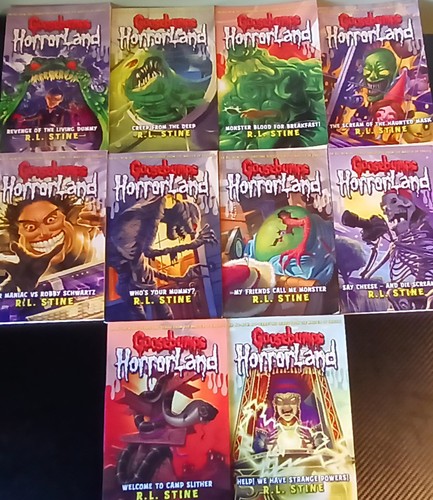 Goosebumps horrorland series - goosebumps,