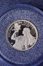2g  22ct 2025 Victory In Europe Gold Coin In Capsule Beautiful Piece