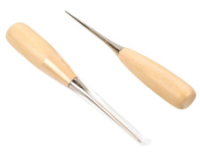 Pack of 2 Awls Wooden Handle