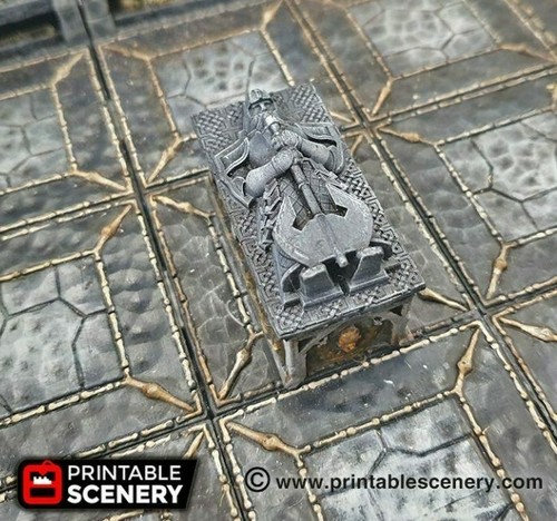Warrior tombs scatter - warrior,