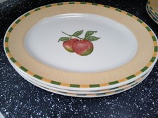 CHURCHILL SOMERSET OVAL PLATTER x 3 - B