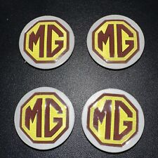 MG ZT Wheel Centre Caps Unused Light Grey Finish Set Of 4 With Badges