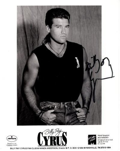 Billy ray cyrus signed - ray,