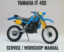 1983 Yamaha IT490 IT 490 IT490K Repair Workshop Service Manual PDF File