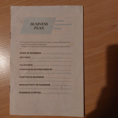 Business plan lloyds - business,