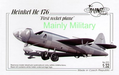 Planet models heinkel - 1/32,
