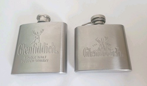 Glenfiddich hip flask - glenfiddich,