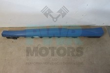 BMW F82 M4 Side Skirt Passenger Side Left in Yas Marina Blue 3.0 DCT 2014