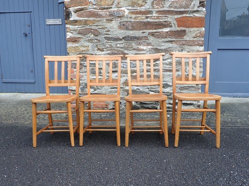 Vintage chapel chairs - chairs, 4