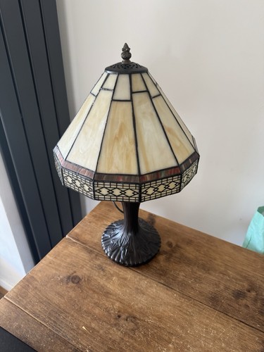 Tiffany style lamp made - &,