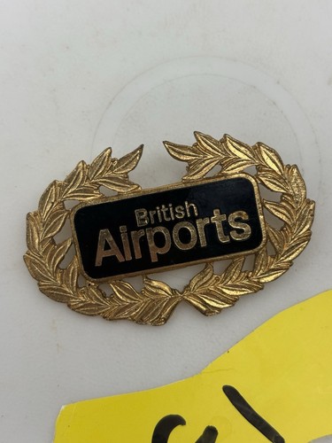 Badge british airports - british,