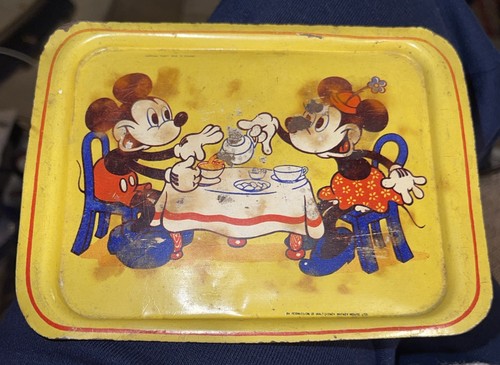 Vintage mickey and minnie - and,