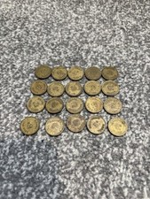 Bell fruit pence coins - bell,