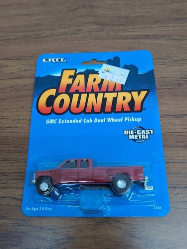 Ertl farm toy red gmc - toy,