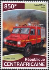 IVECO VM 90 Italian/Italy Fire Engine Truck Van Vehicle Stamp (2018)