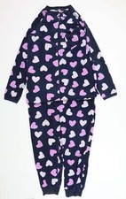 love to lounge Womens Blue Polyester Blend Top One Piece Size 6 LOVE HEART