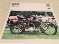 Motorcycle card Elswick 600