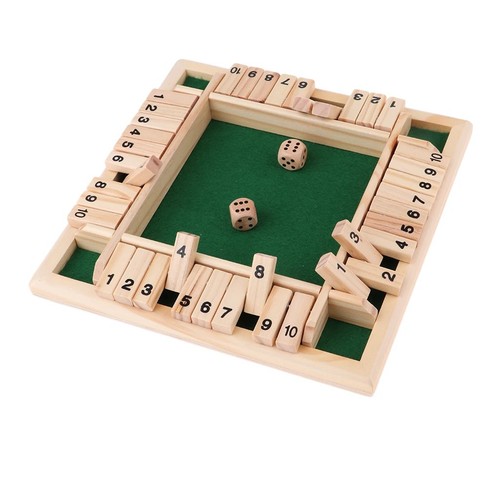 Players shut the box wooden - 4,