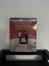 Pulp Fiction 4K UHD Blu-ray Steelbook Quentin Tarantino, New and Sealed