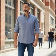 Brioni Roma Men's Chambray