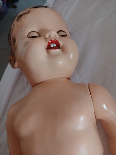 Walker doll large - walker, tlc