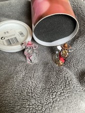 Swarovski Lovlots Mo. Two Moo Cow Swarovski Crystal Ornaments. Retired. Boxed