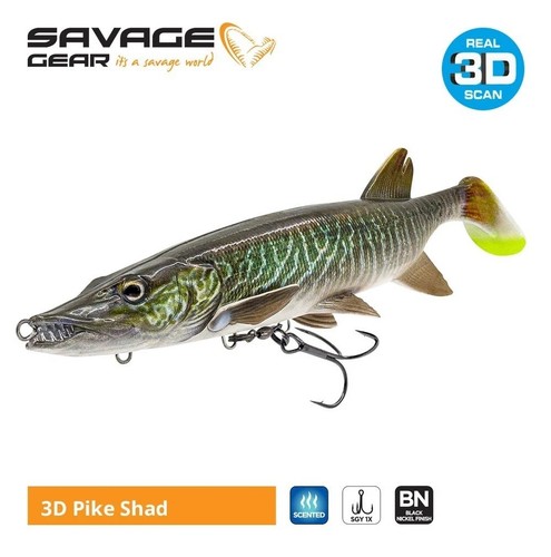 Savage gear pike shad - savage,