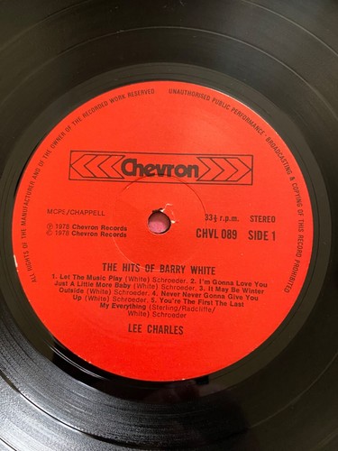 Lee charles hits of - lee, /